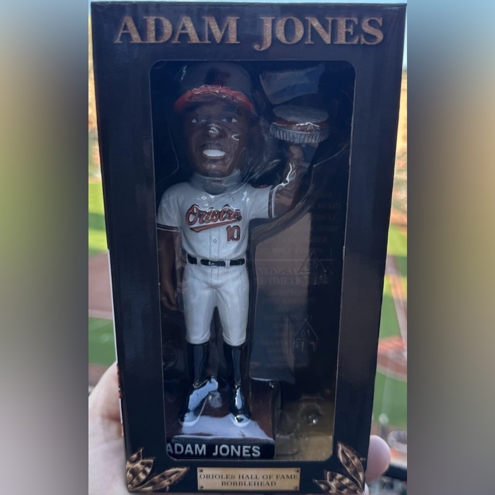Orioles Hall of Fame Adam Jones Bobblehead